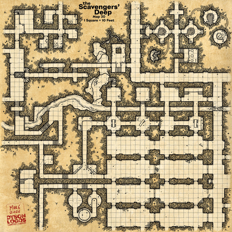 the Scavengers' Deep - Map 30
