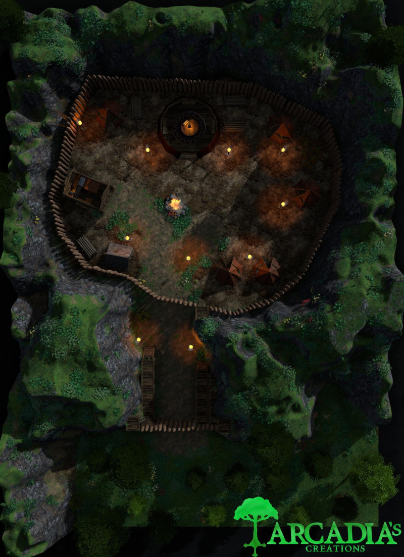 Hidden Vale/Goblin Mountain Hold [29x40]