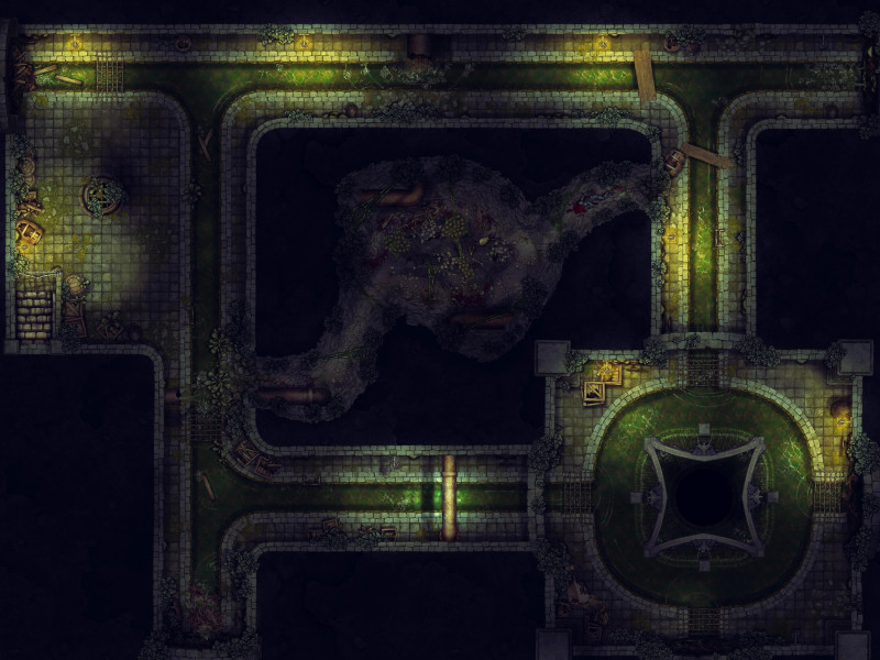 The Red Chamber, Cesterfield Sewers and the cliffside path up to them