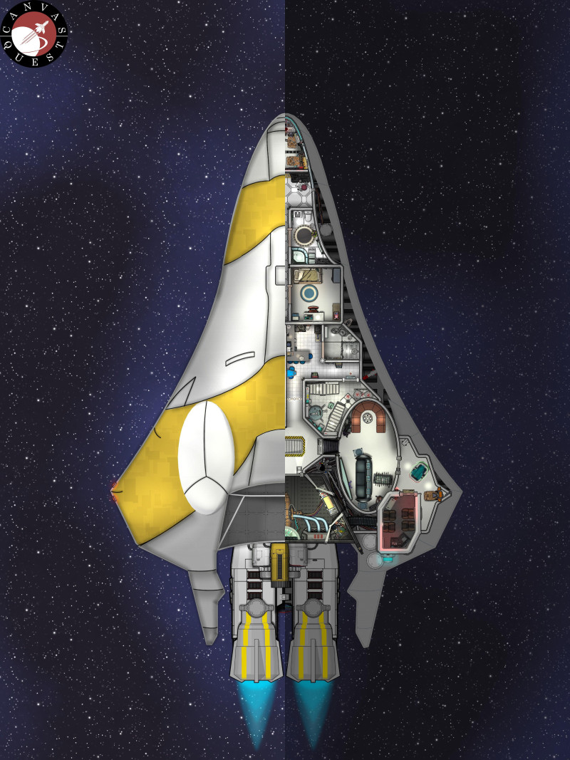 Dawn of Defiance Ch 1: Banshee Starship