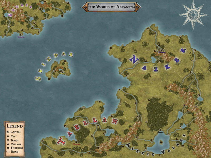 My first Inkarnate's map. What do you think? Suggestions and feedback are welcome