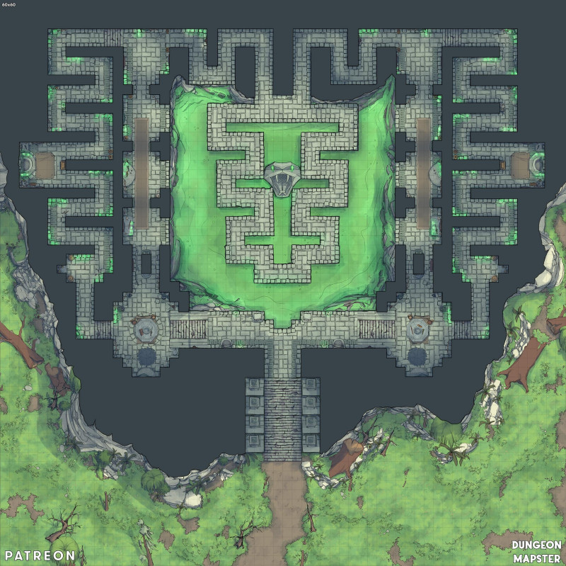 Quetzlcoatl's Profaned Temple [60x60]
