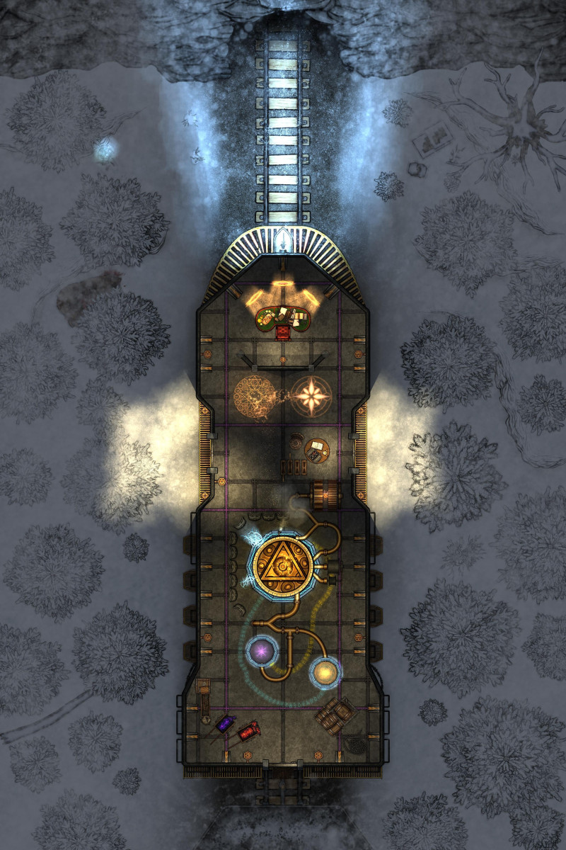 The Blackthorn Express - Orient Express style map - 128ppi