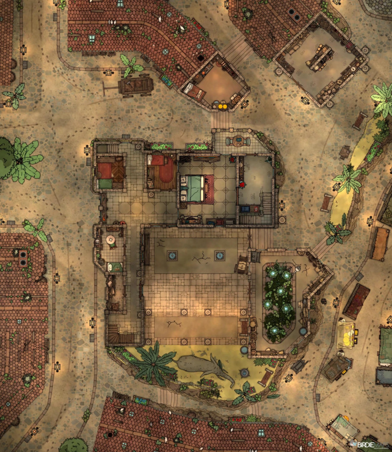 Baldurs Gate Oathoon Estate [32x38]