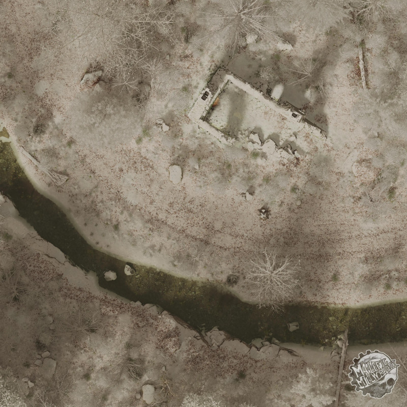 Gobboshead Row [64x64] Map & Scene – Winter Variant