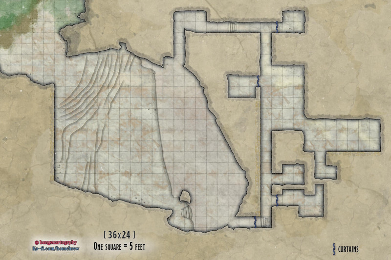 Amphitheater Caverns for VTT [36x24]