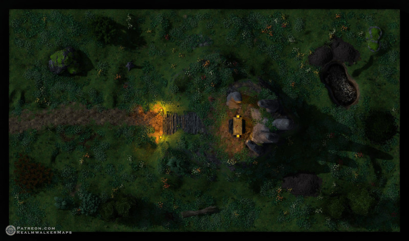 Shrine of a Dead God (42x24)