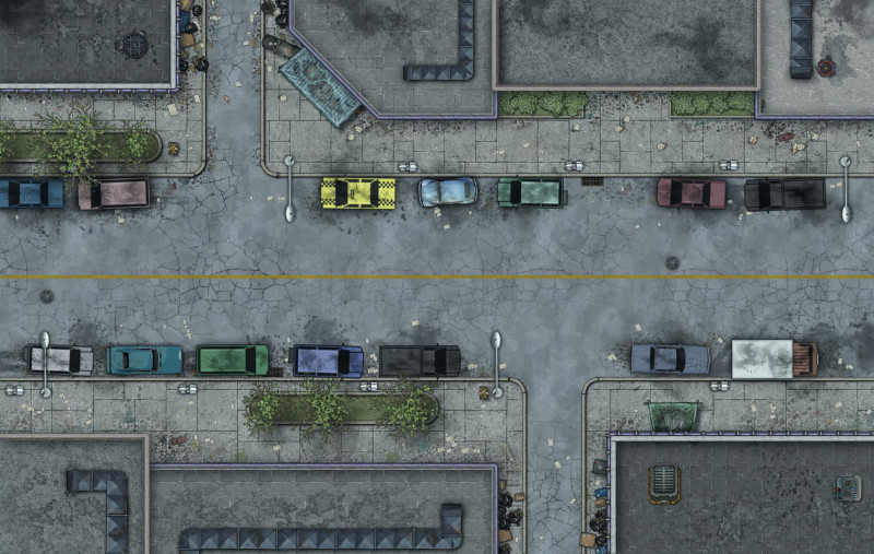 Postcards from the Zombie Apocalypse - Main Street