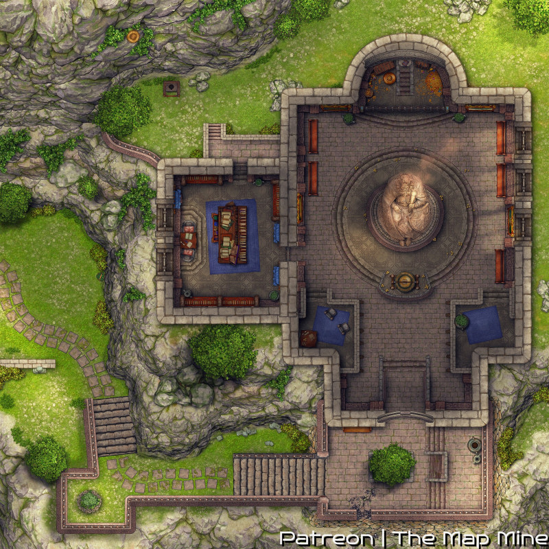 Divine Sanctum [40x40]