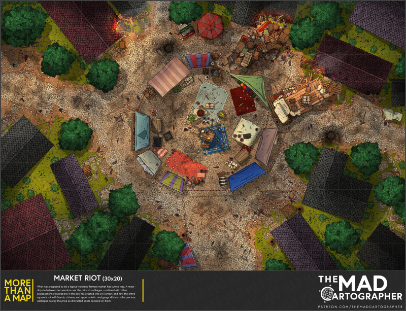 [30x20] More Than a Map: Market Riot