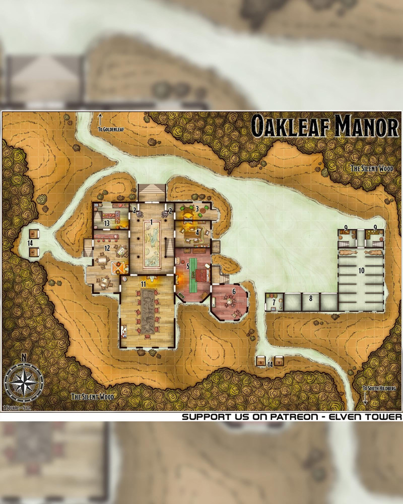 Oakleaf Manor - Maps 324 and 325