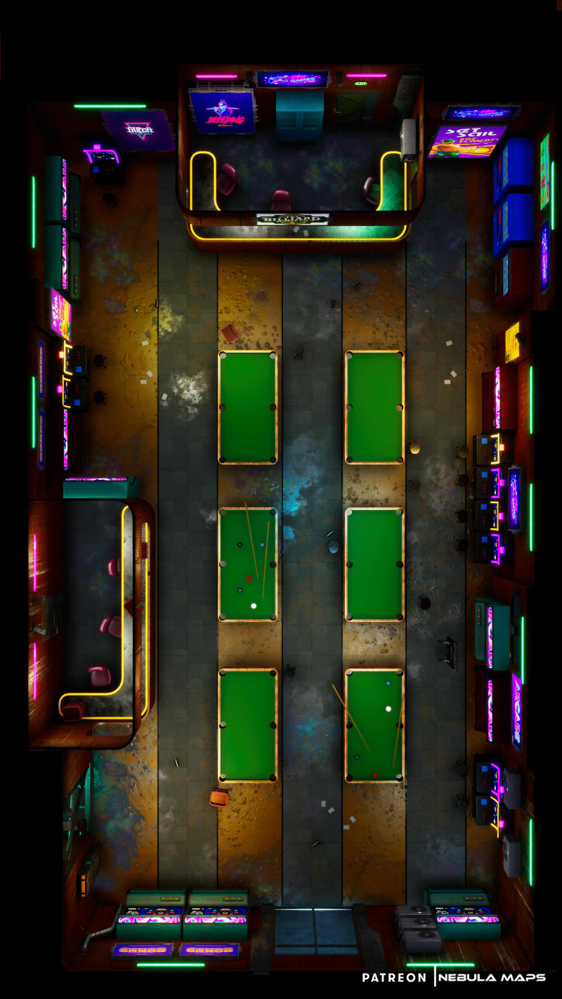Billiards Hall (18x32)