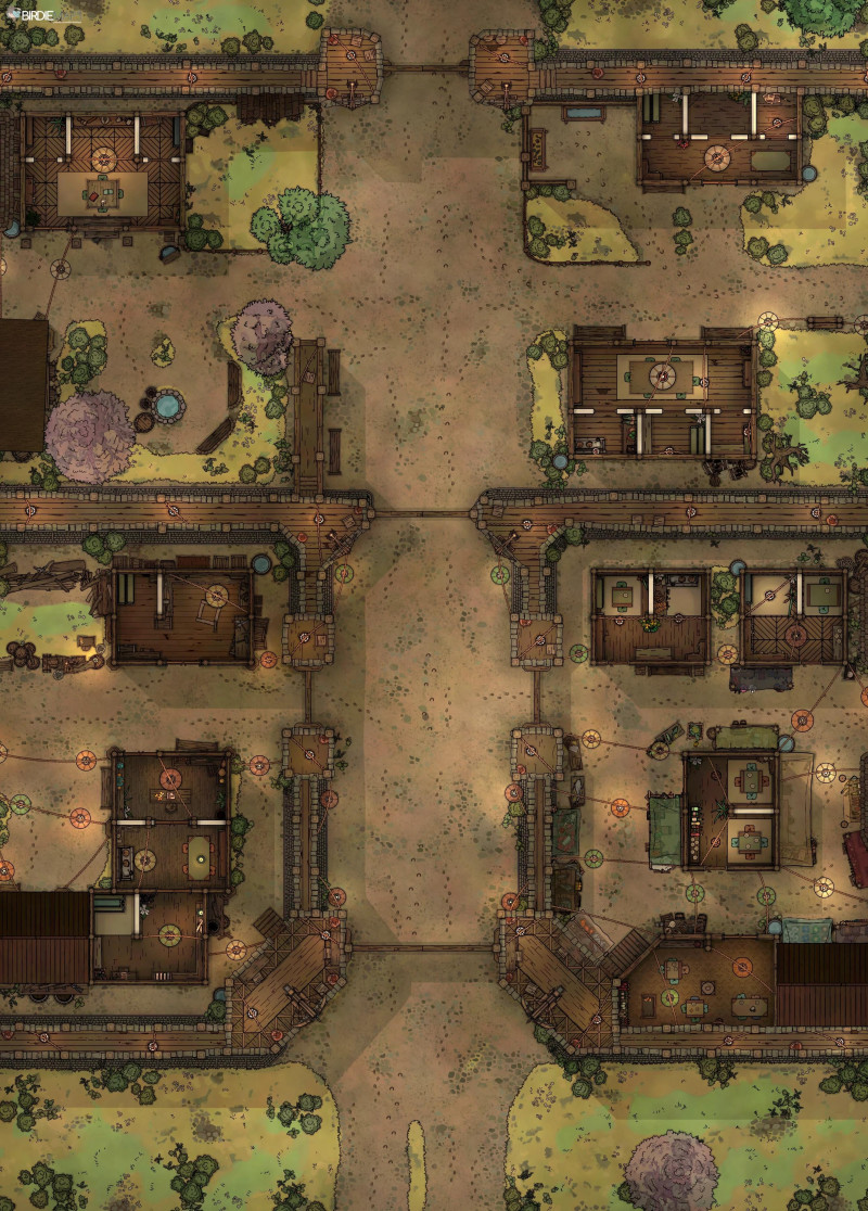 Gatehouse District - [38x52]