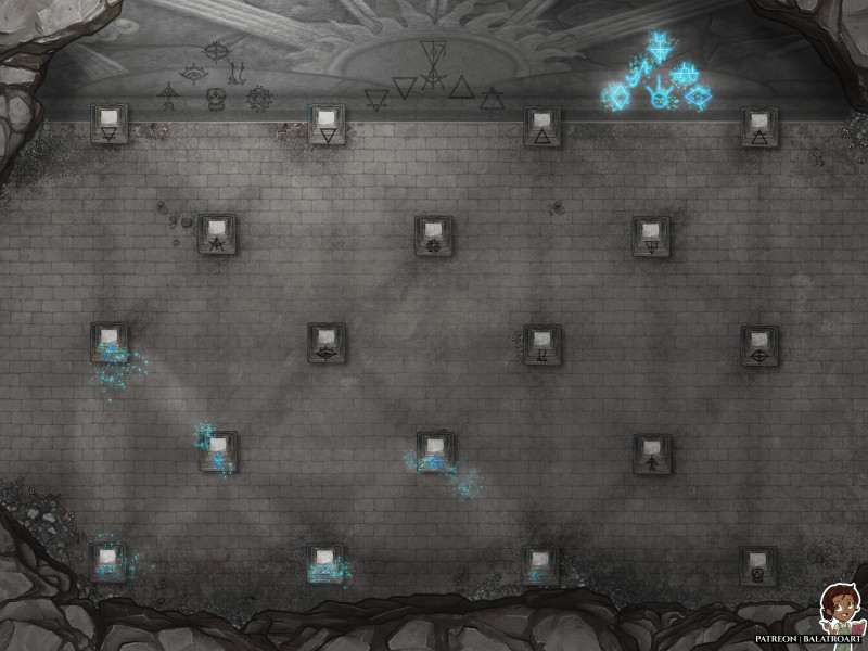 The Trials of the halls of runes had many puzzle chambers, most parties never had to worry about the others beyond it. Or anything at all ever again.