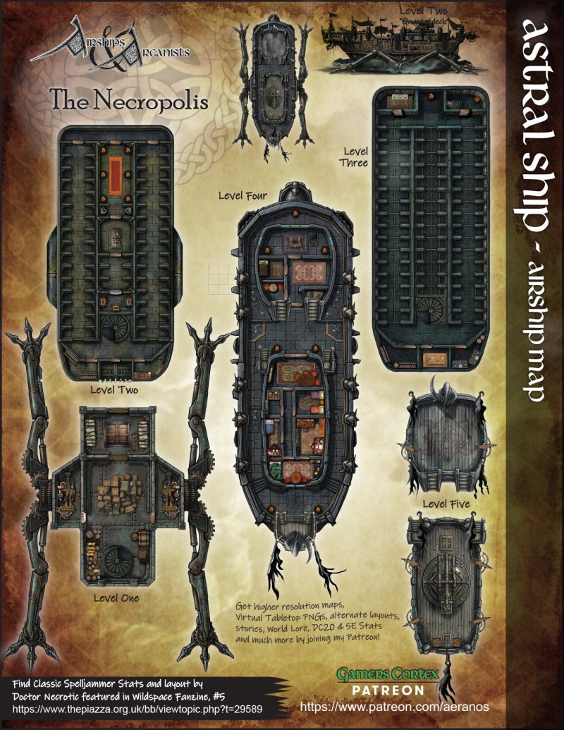 The Necropolis - Airship