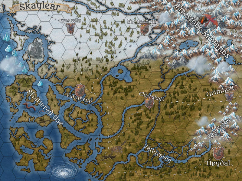 My map for my D&D game