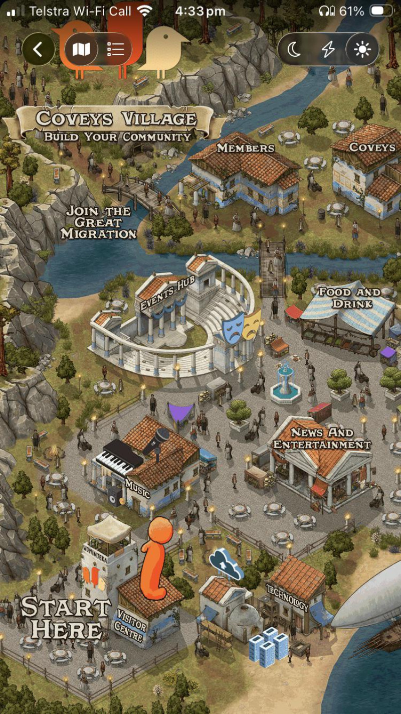 Social media meets world building