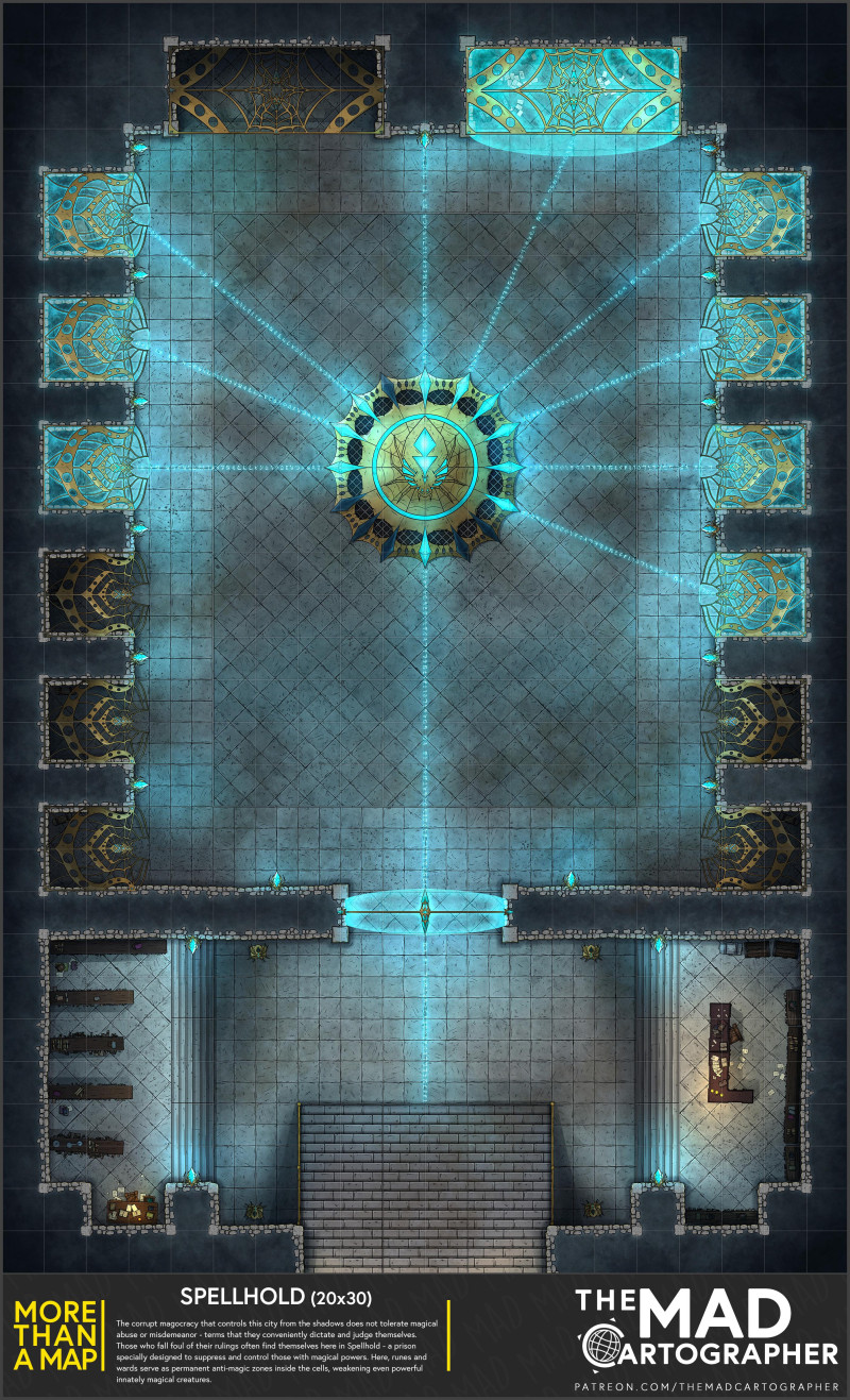 [20x30] More Than a Map: Spellhold