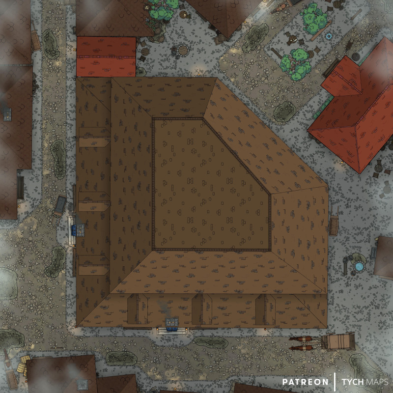 Halls of Justice - Waterdeep [40x40]