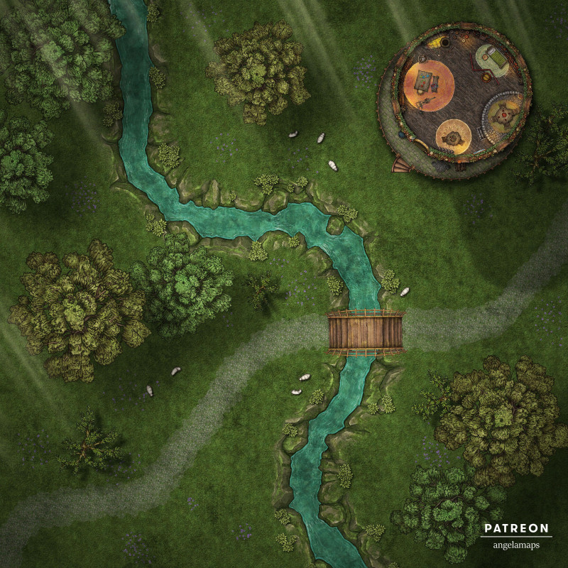 Illusion [battlemap] from Angela Maps - 2 versions! [animated] [art]