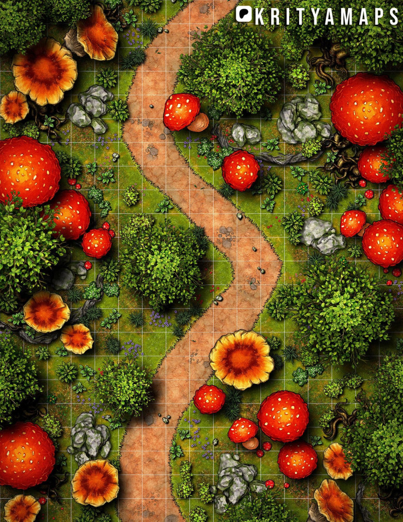 Mushroom Forest [17x22]