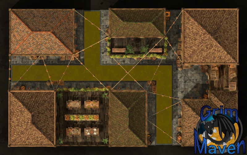 "Canal Way"(27x17) stalk the back alleys of a venician style city in canal way!