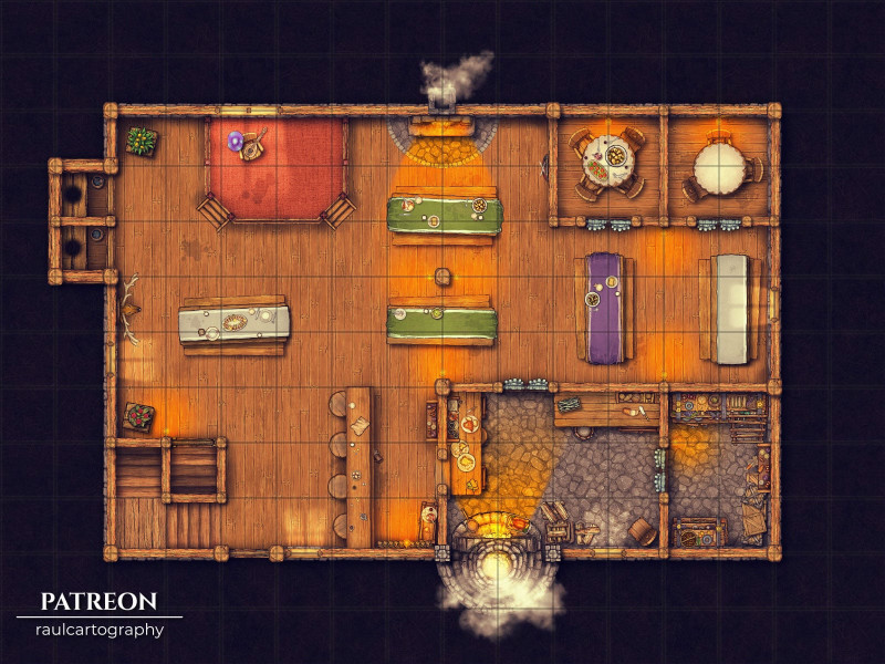 The Silken Nook Inn [OC] | [16×12]