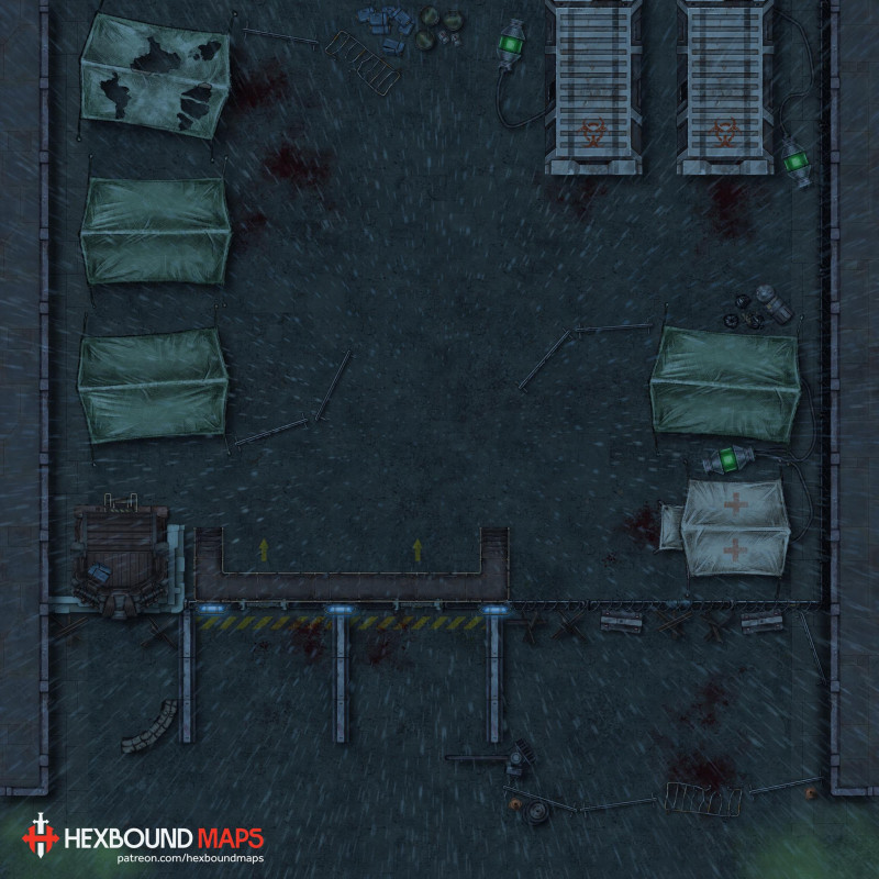 Containment Zone - Rain [40x40]