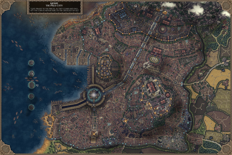 The Pale City, Kione