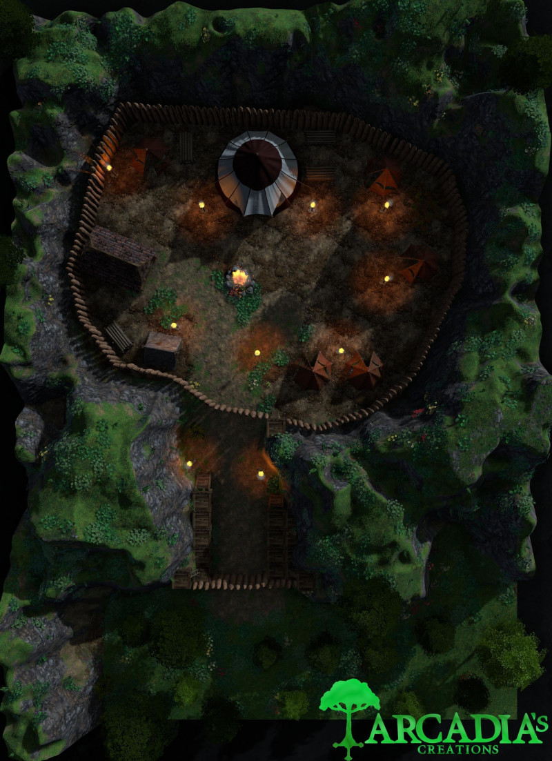 Hidden Vale/Goblin Mountain Hold [29x40]