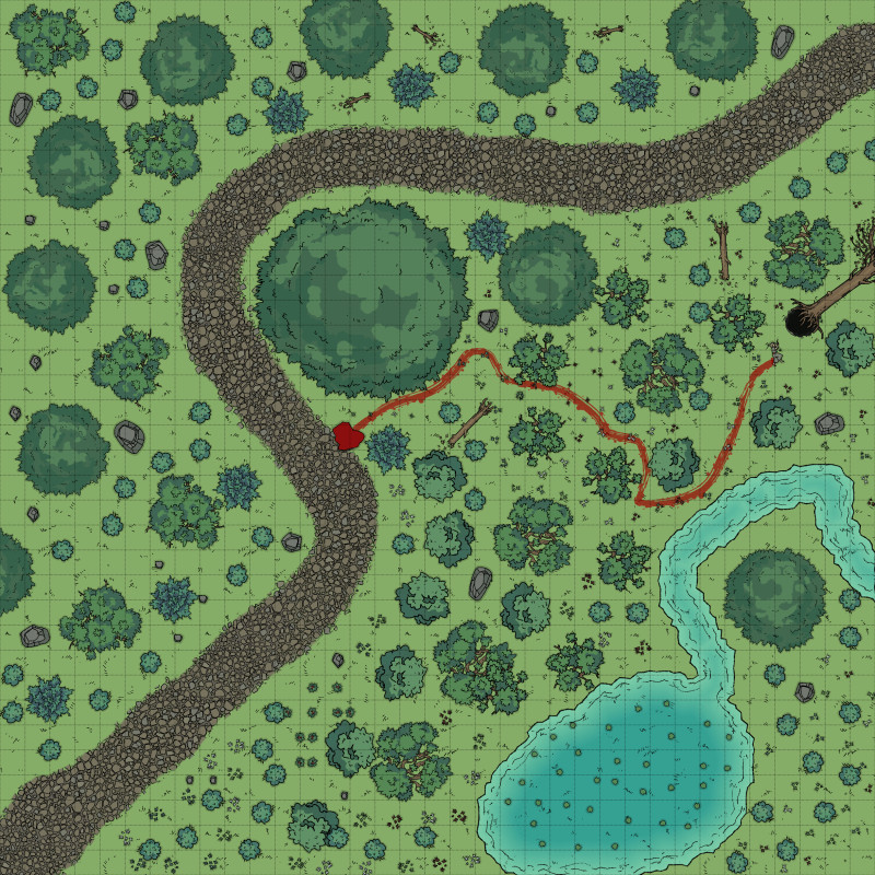 Progression of map quality over the course of my 3 year campaign. (2 years using dungeondraft)