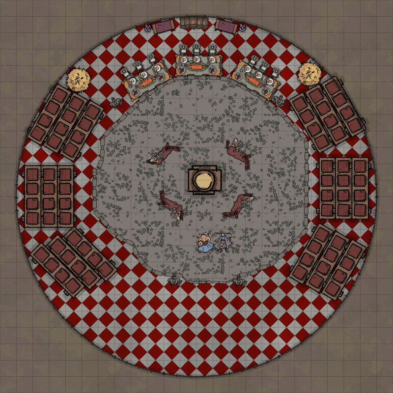 Premade Carnival Grounds/Tent