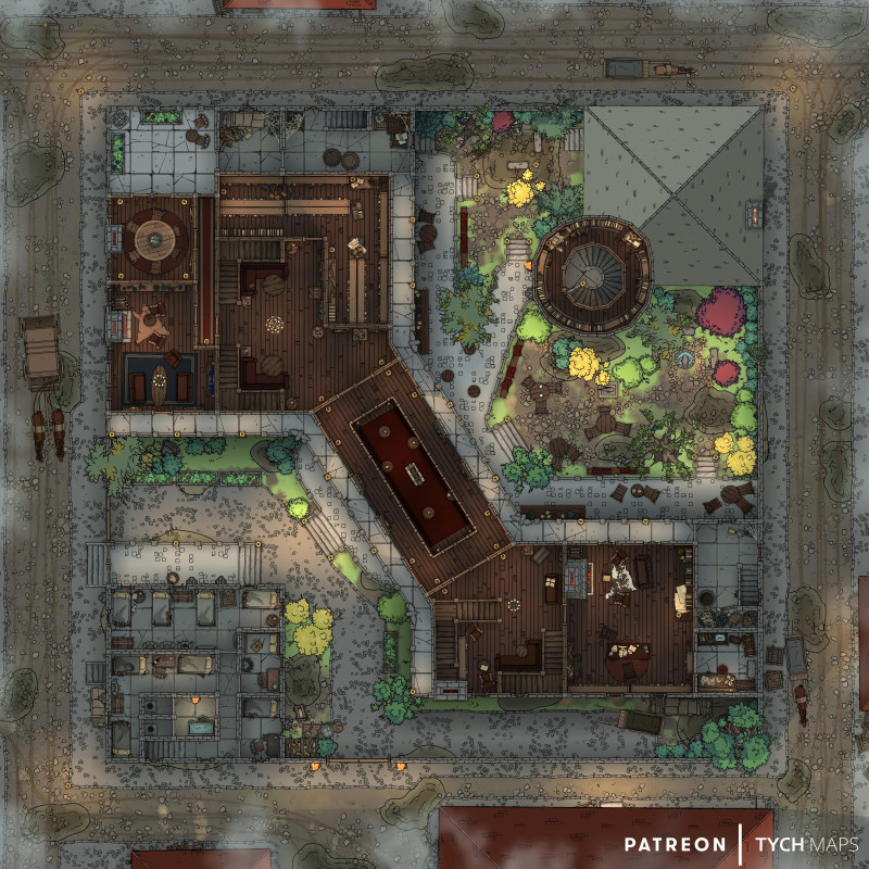 Ulbrinter Villa - Waterdeep [40x40]