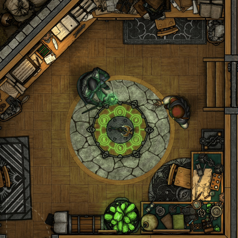 [OC] Magic Item Shop 26x39 by Forgotten Adventures