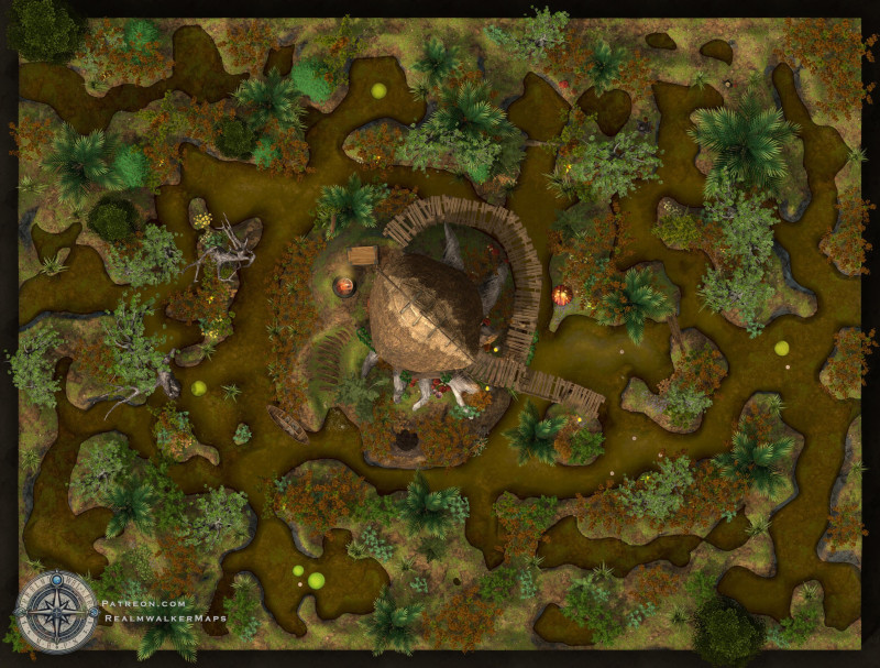 The Swamp Hag (52x39)