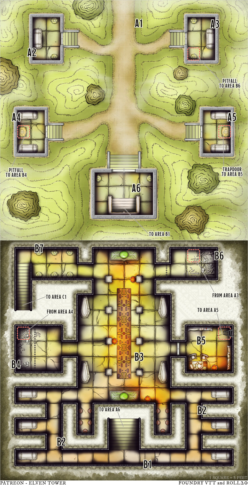 Maps 816-817-818 - Mausoleum of Broken Hopes - Dungeon