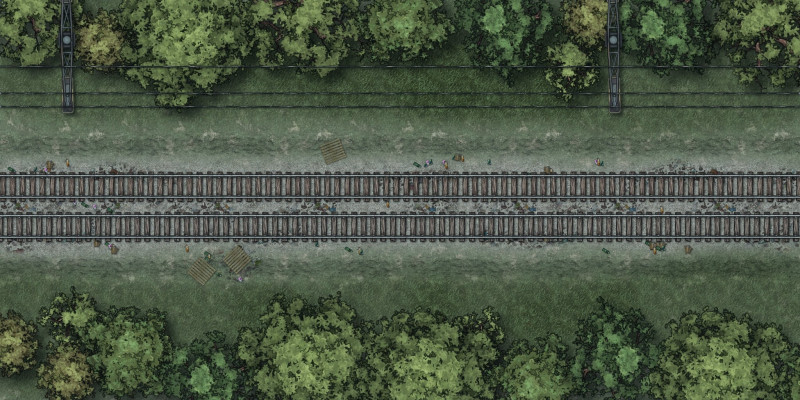 Postcards from the Zombie Apocalypse - Trains & Tracks