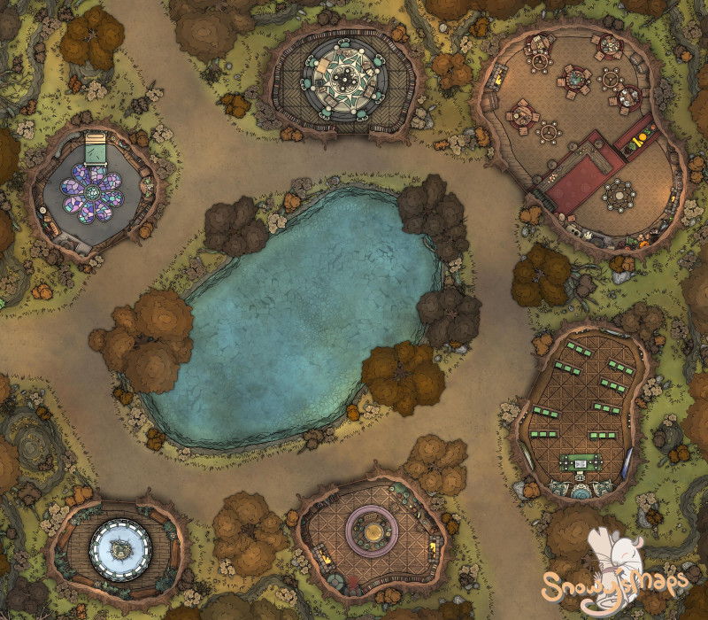 FULL Battlemap Library (3.5+ years) - 100% FREE!