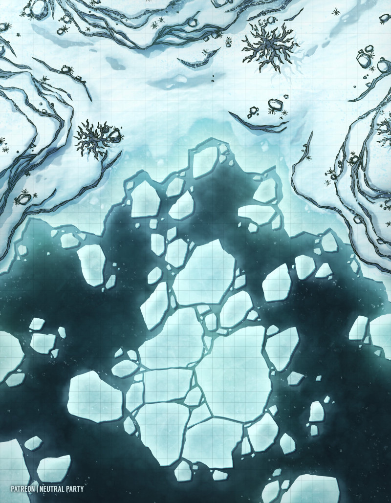 Frozen Shore [35x45]