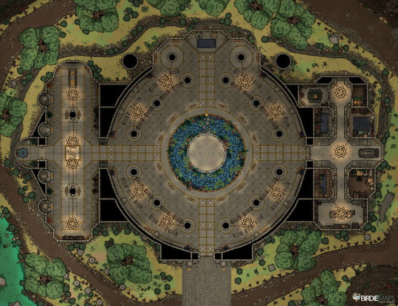 FULL FREE Battlemap Library (1000+ Maps, 5 Years BirdieMaps) + VTT Modules