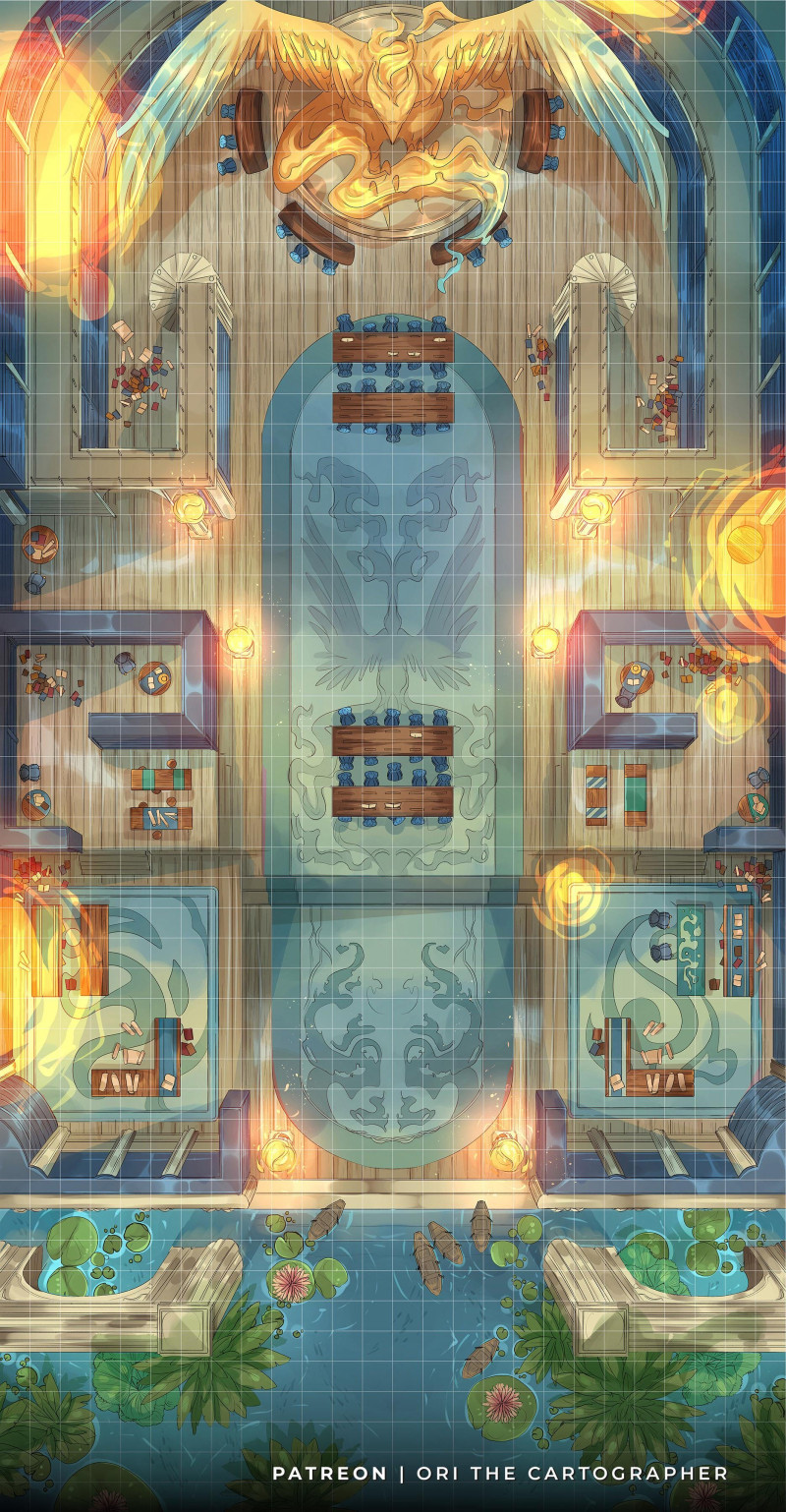 Phoenix's Bibliotheca [26x50][NoAI] | Ori the Carto