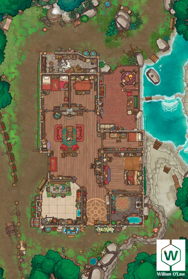 The Adventurer’s Lodge - A home to return after the battle!