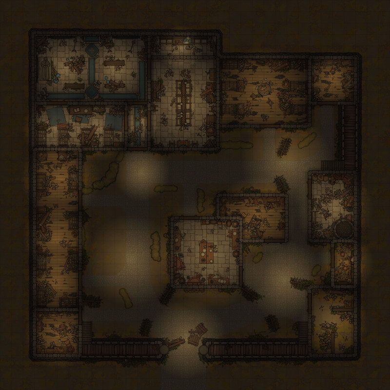 Pool of Radiance: Sokal Keep [34x34]