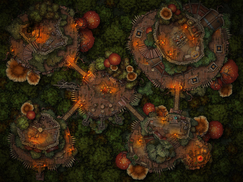 Goblin Treehouse Village