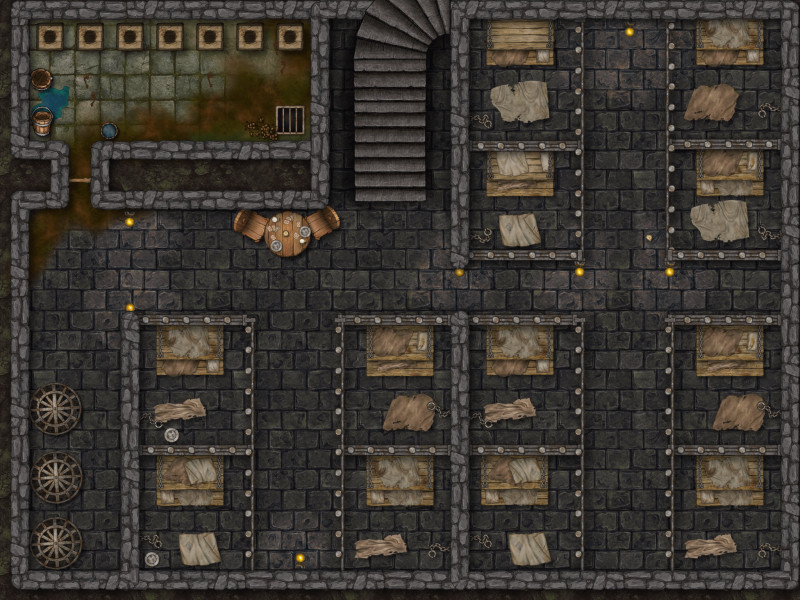 Prison Block With Sewage Problems