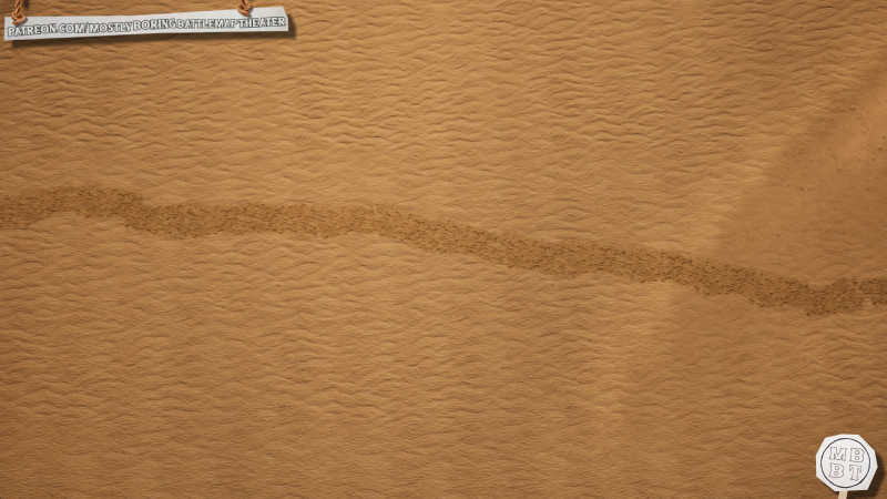 Forest Wilderness Path / Mountain Mine Entrance / Desert Path - Cinematic view and battlemaps