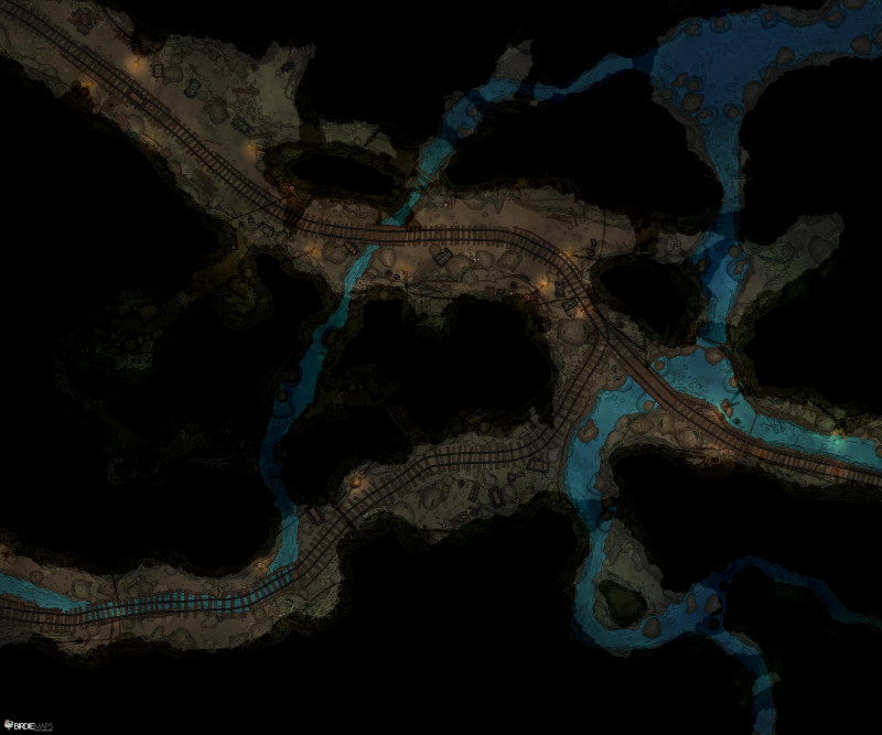 River Cave Mine - [60x50]