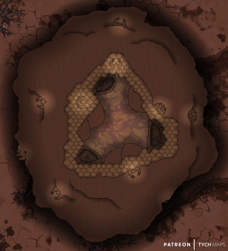 Hellwasp Nest - Descent into Avernus [20x22]