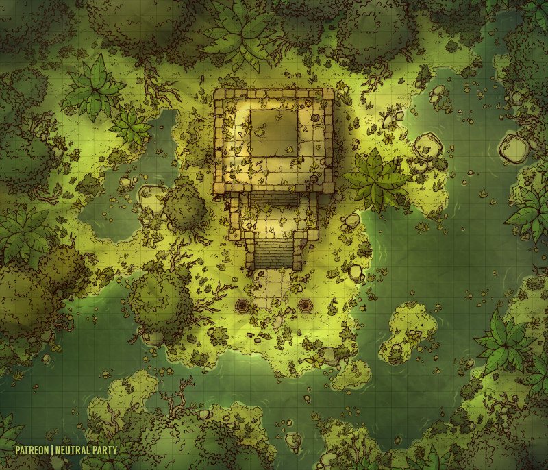 Jungle Altar (35x30)