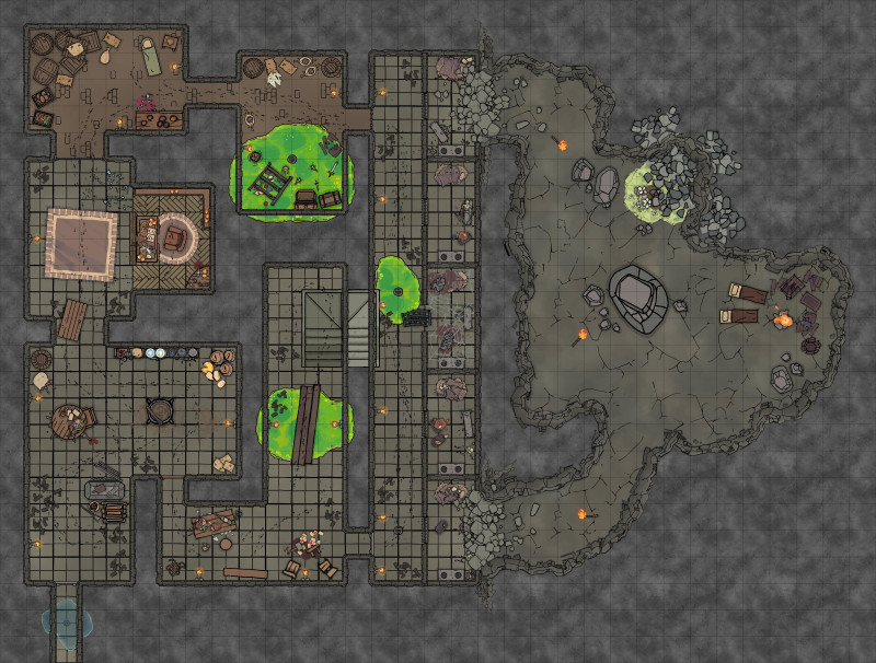 Prison Dungeon [33 x 25]
